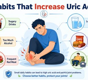 habits that increase uric acid
