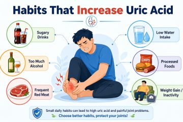 habits that increase uric acid